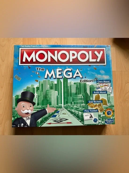 Hasbro Monopoly Mega Edition Board Game - Picture 1 of 3